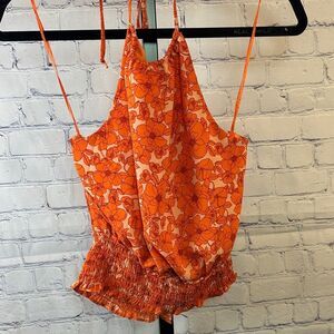 Sienna Sky Orange Floral Camisole